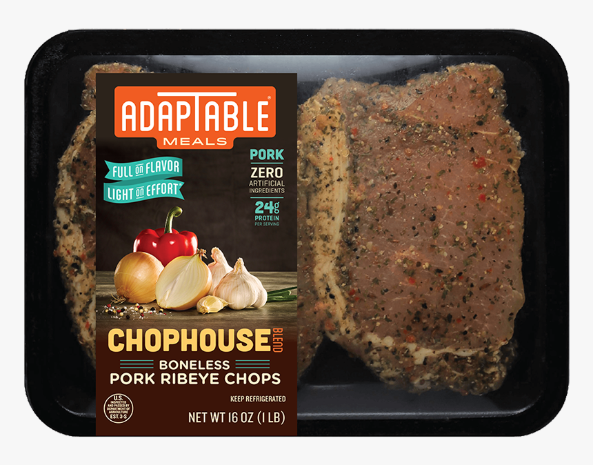 Adaptable Pork Ribeye Chops Boneless Blend Chophouse, HD Png Download