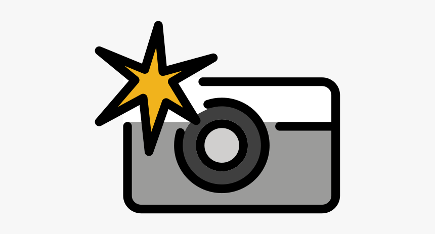 Camera Flash Svg, HD Png Download
