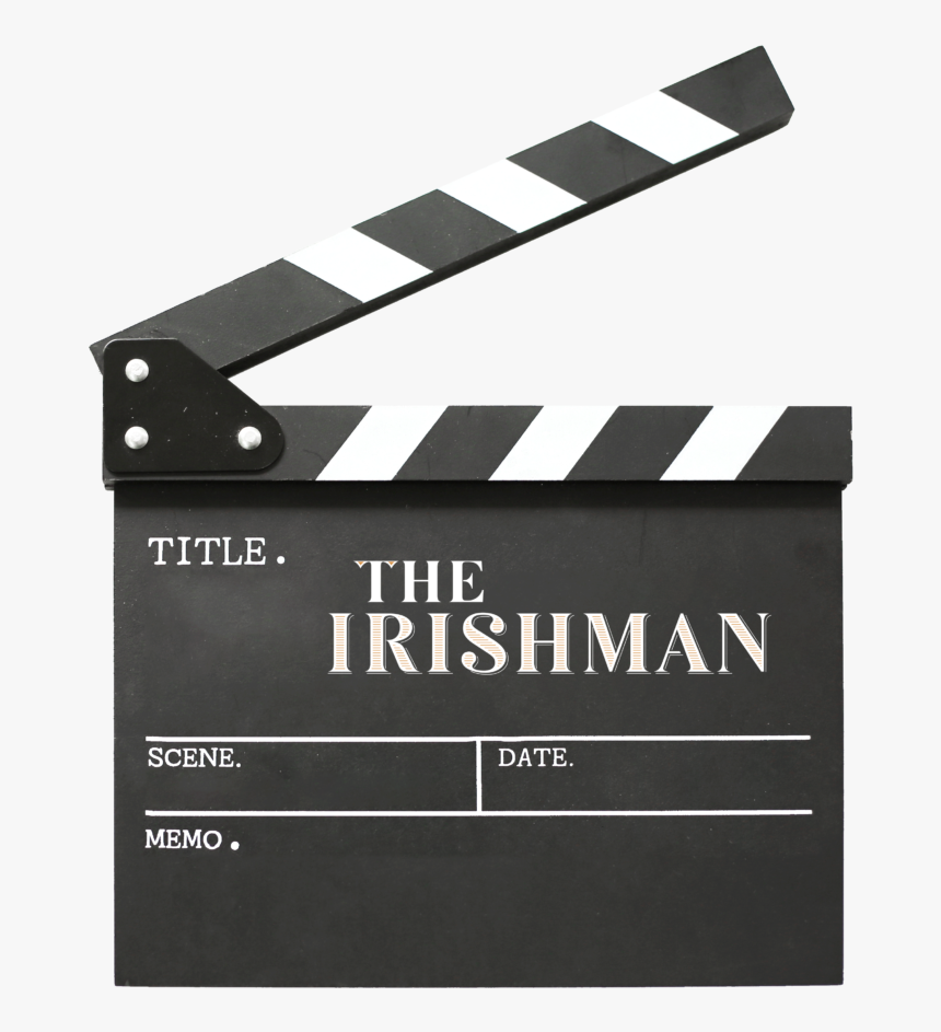 The Irishman Clapboard - Director Cut, HD Png Download