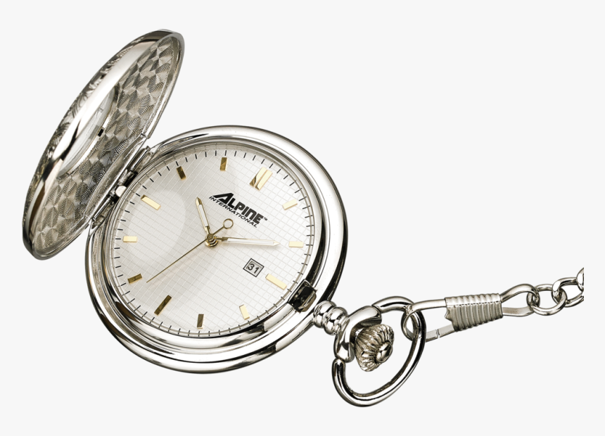 Alpine Quartz Pocket Watch - Watch, HD Png Download