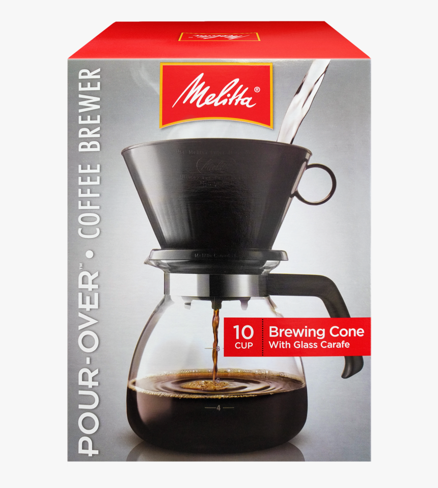 10 Cup Manual Pour-over™ Coffeemaker - Melitta, HD Png Download