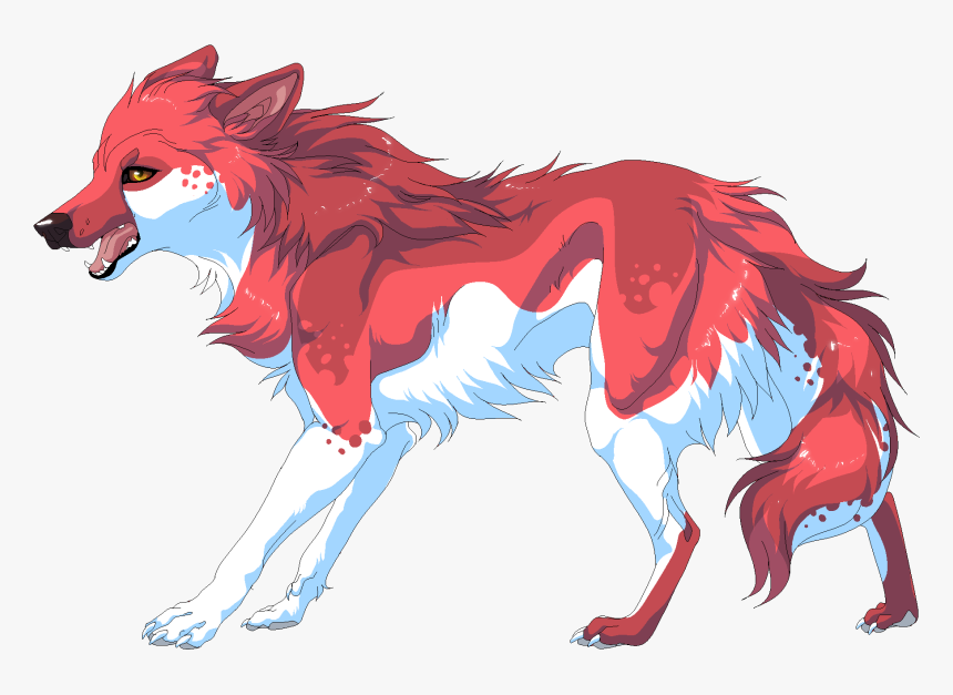 Collection Of Free Drawing Wolf Red Download On Ubisafe - Portable Network Graphics, HD Png Download