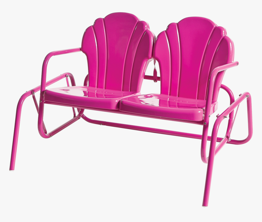 Pink Lawn Chair Transparent, HD Png Download