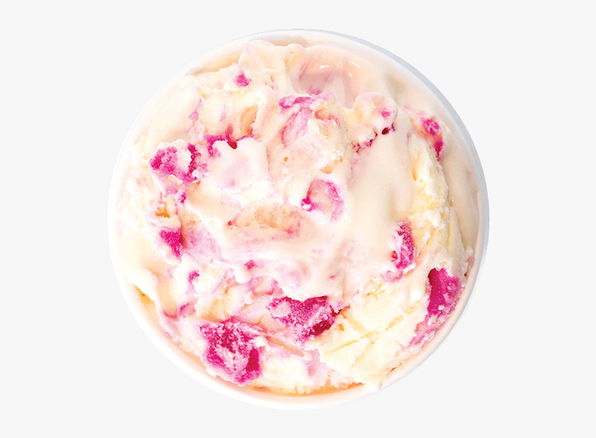 Raspberry Ripple - Ice Cream, HD Png Download