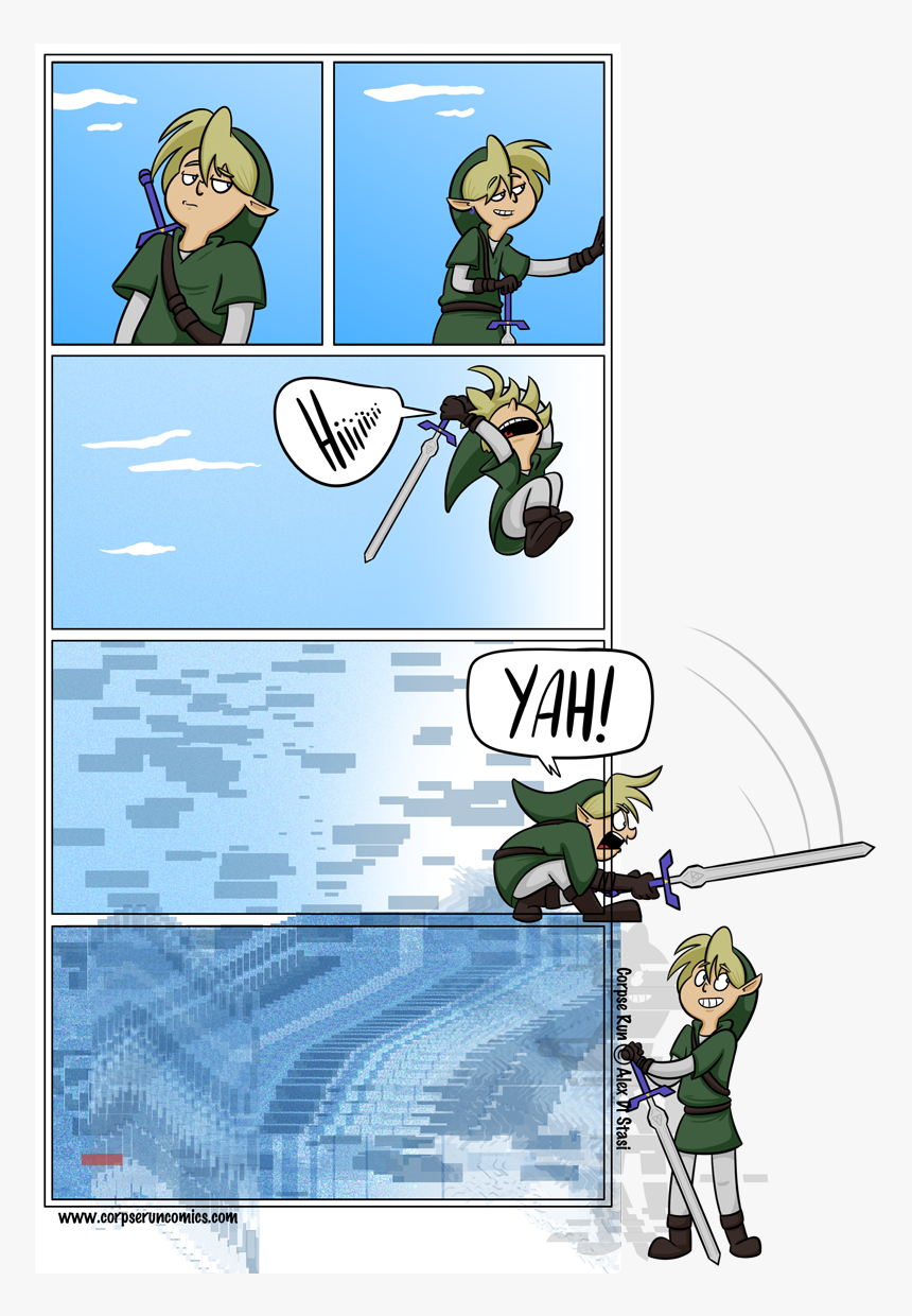 Legend Of Zelda Breath Of The Wild Comics , Png Download - Legend Of Zelda Breath Of The Wild Comics, Transparent Png