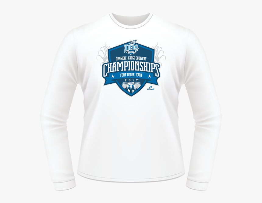 2017 Njcaa Cross-country Di National Championship White - Long-sleeved T-shirt, HD Png Download