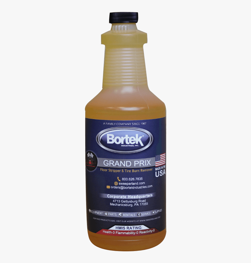Grand Prix Floor Stripper & Tire Burn Remover - Bottle, HD Png Download