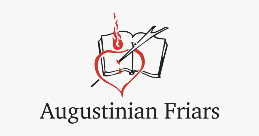 Augustinian Friars Logo Website Page - Calligraphy, HD Png Download