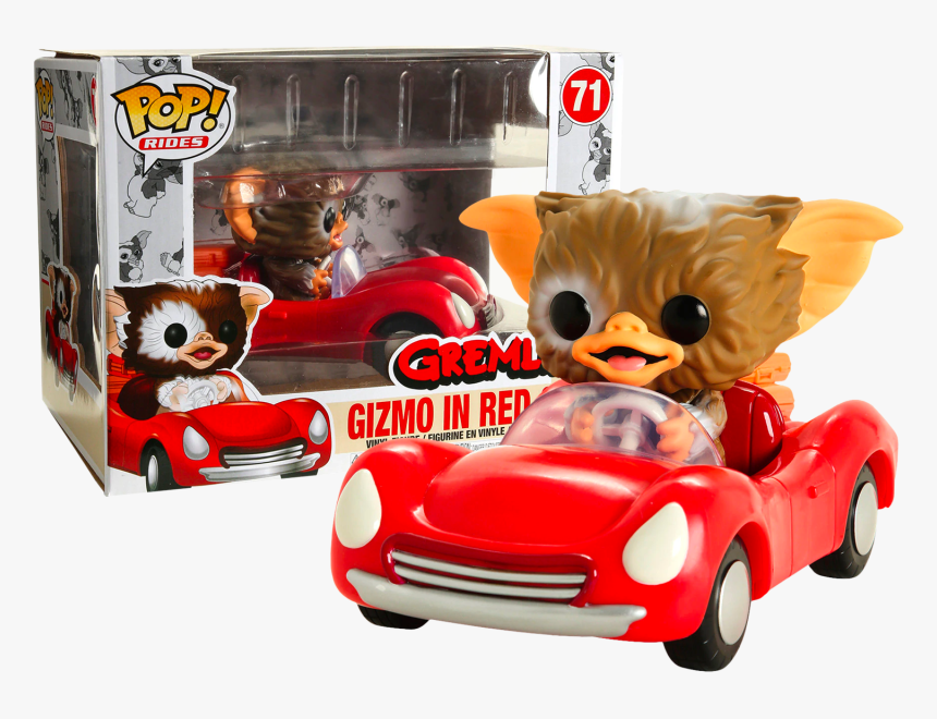 Gizmo In Red Car Funko Pop, HD Png Download