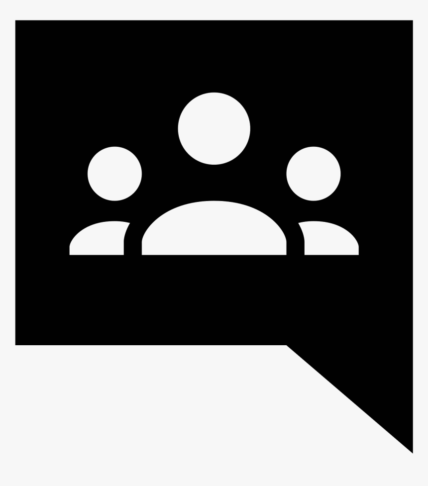 Google Groups Icon , Png Download - Google Groups Icon Black And White, Transparent Png
