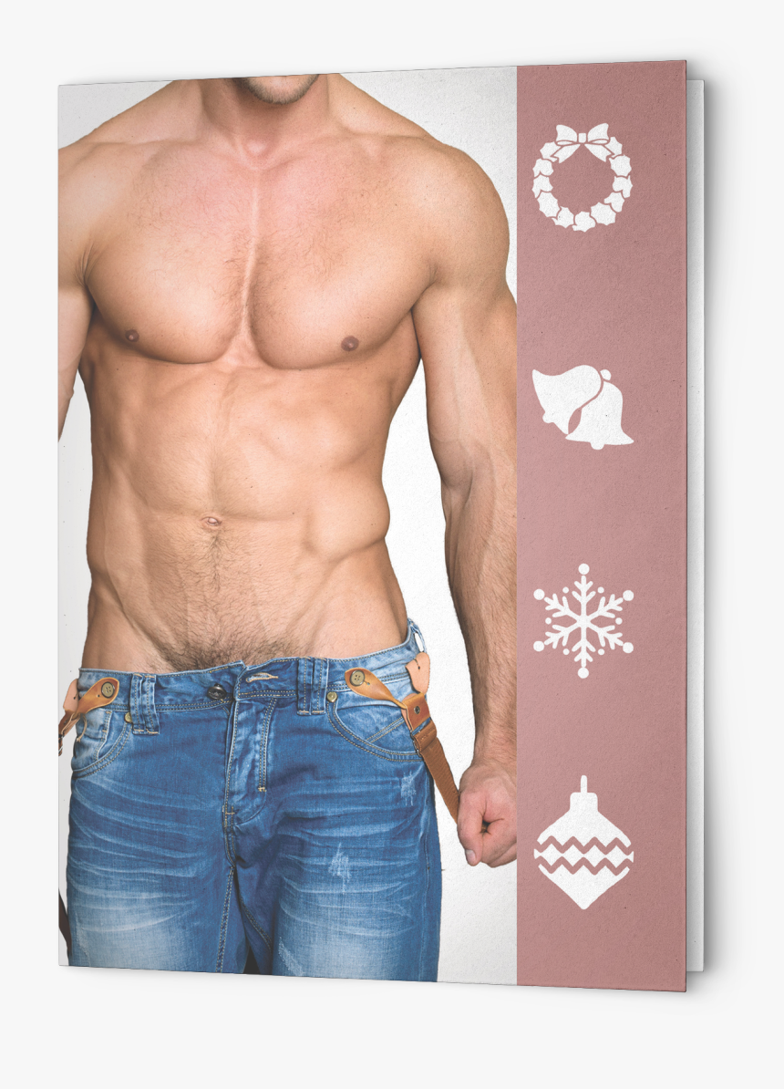 Colt Man Holiday Card - Barechested, HD Png Download