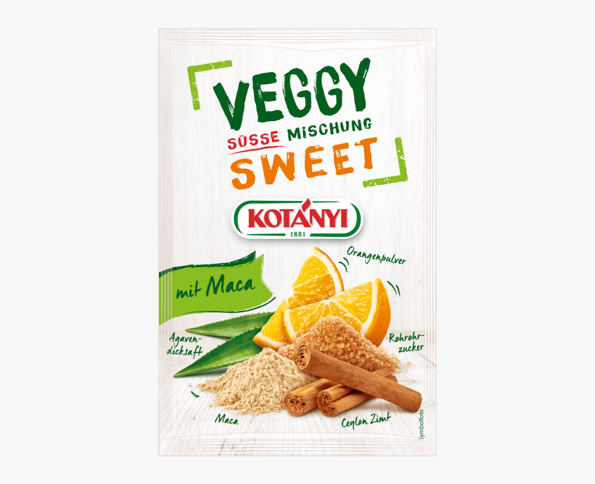 Kotányi Veggy Sweet Gewürzzubereitung Im Brief - Kotányi, HD Png Download