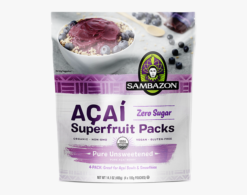 Acai Superfruit Packs, HD Png Download