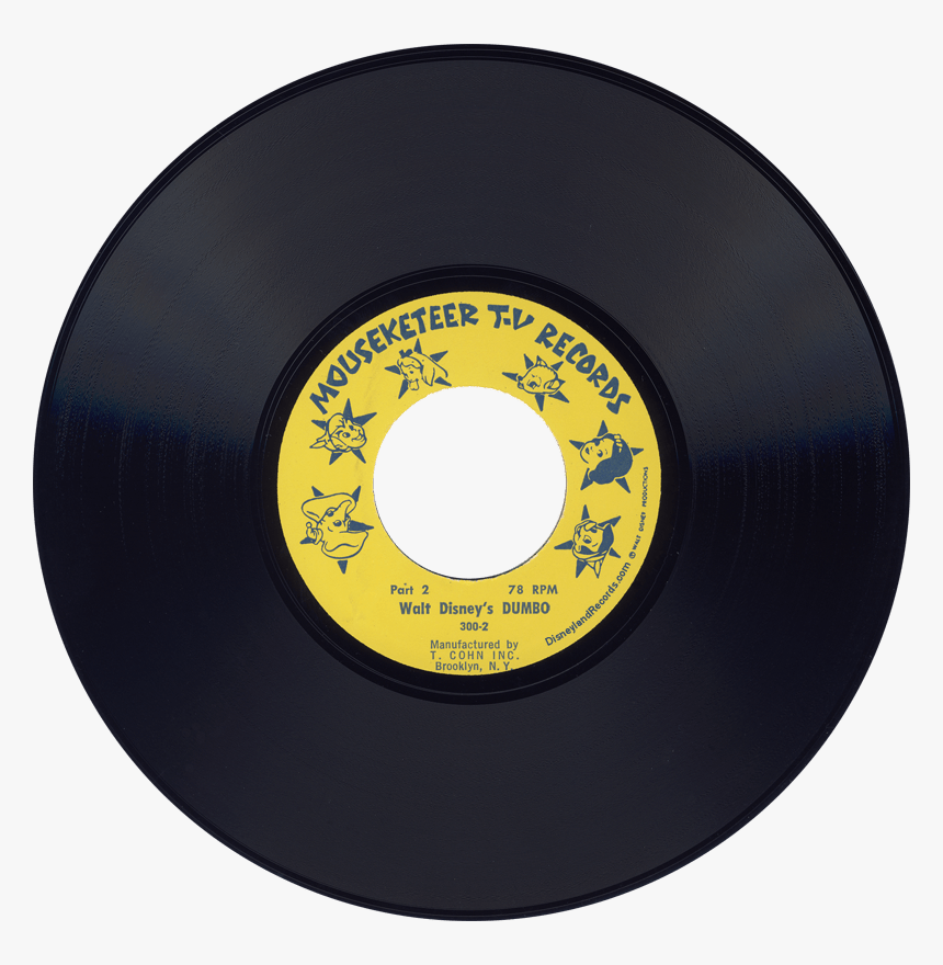 Blank 45 Rpm Record Labels Png - Circle, Transparent Png