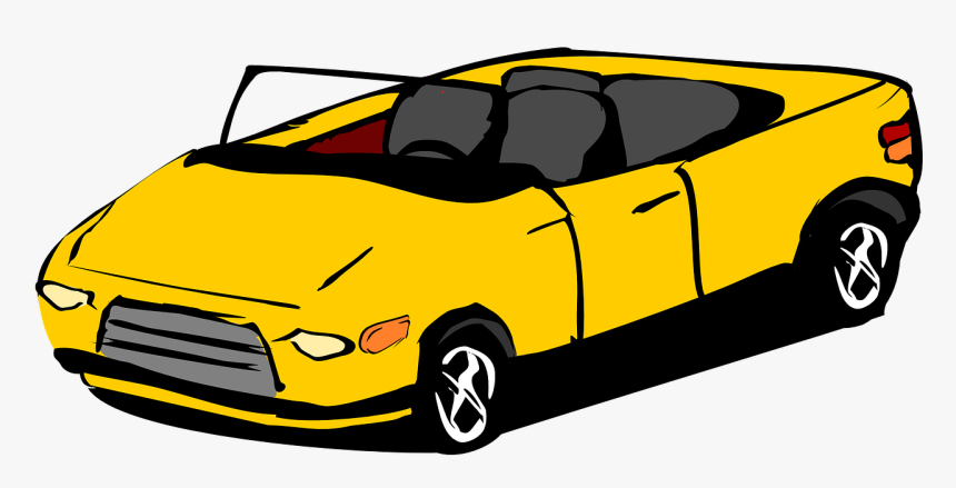 Convertible Clipart, HD Png Download