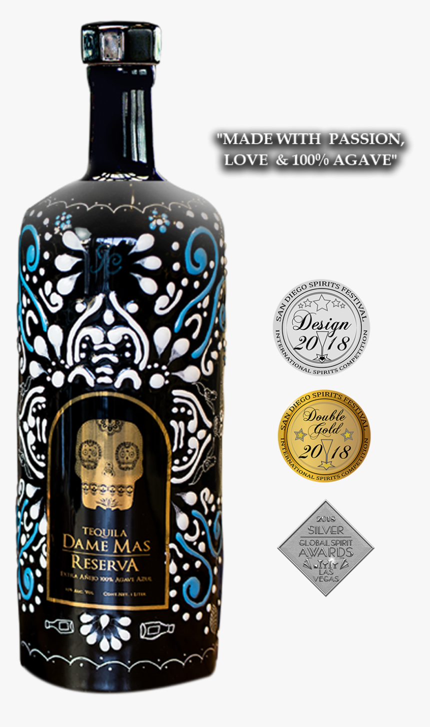 Dame Mas Extra Anejo - Tequila Dame Mas Reserva, HD Png Download