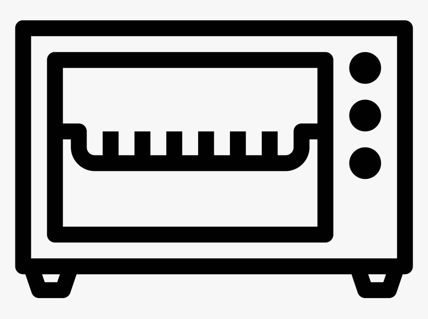 Oven Clipart Bread Oven - Toaster Oven Clip Art, HD Png Download