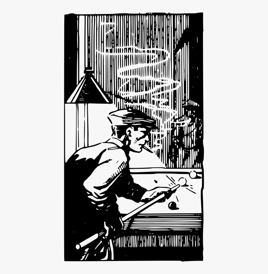 Smoky Pool Hall - Poster, HD Png Download