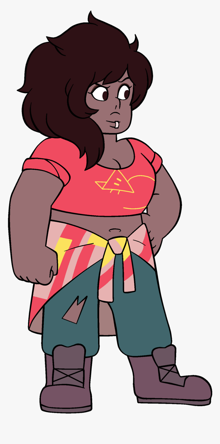 Mystery Girl And Smoky Palette Swap - Cartoon, HD Png Download