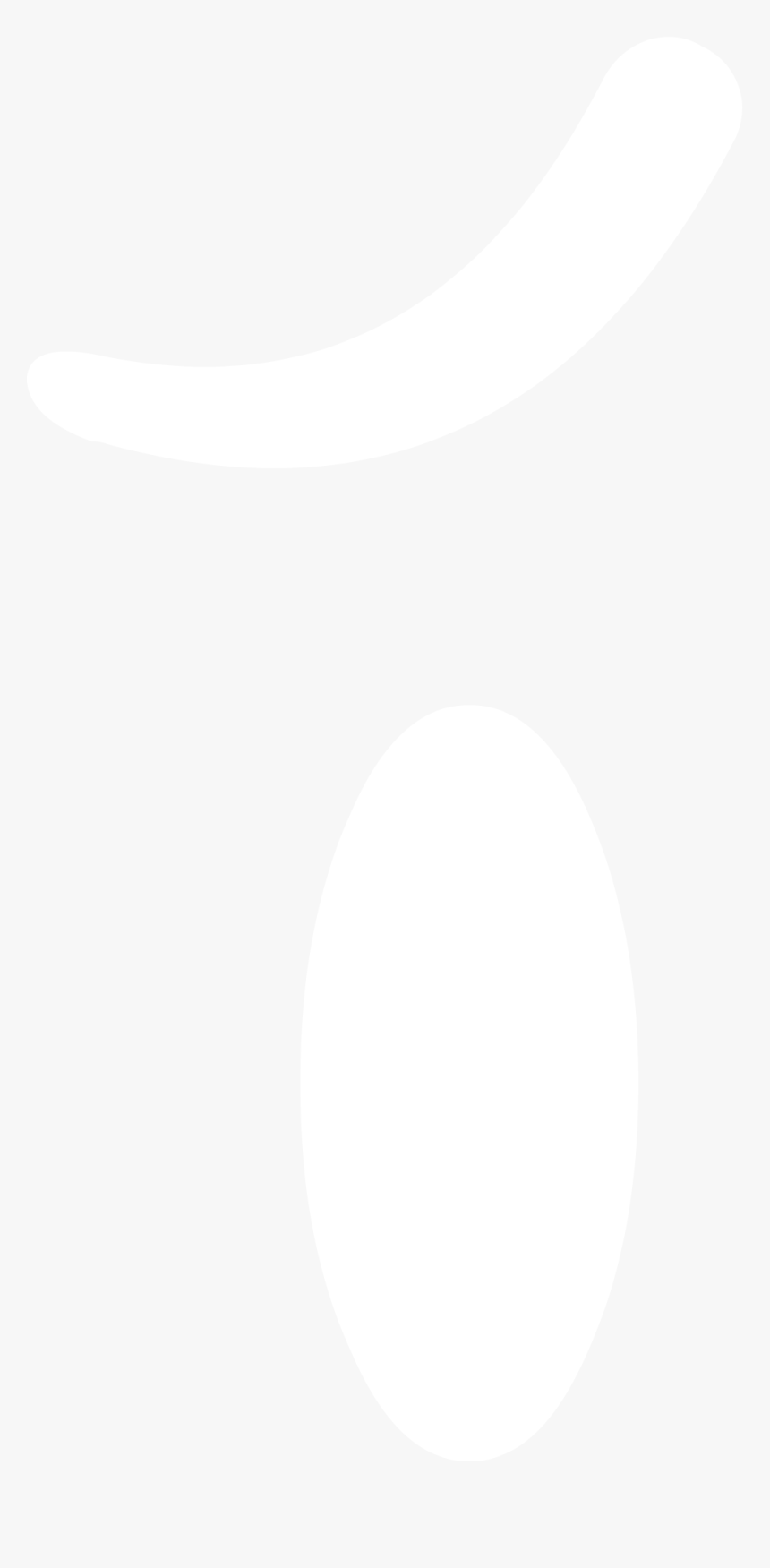 White Upset Eye - Circle, HD Png Download