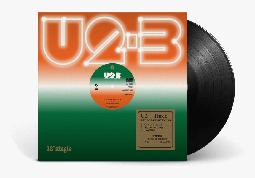 U2 Three Record Store Day, HD Png Download
