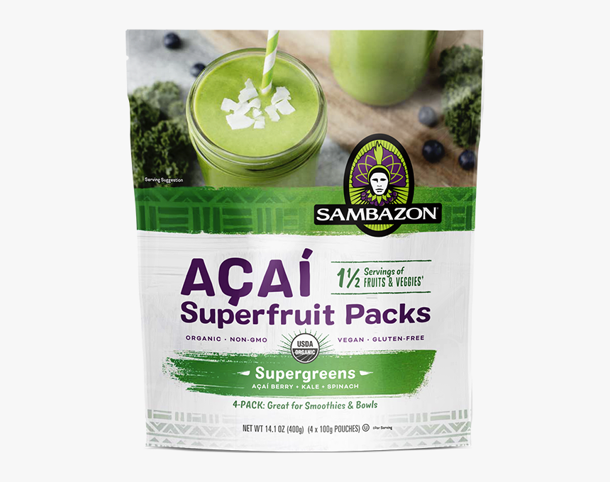 Sambazon Acai Sweetened, HD Png Download