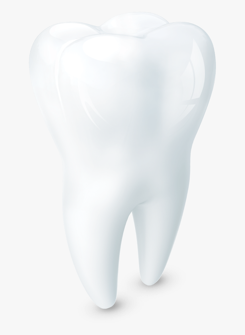 Une Dent Blanche Et Saine À Côté D Une Dent Jaunie - Inflatable, HD Png Download