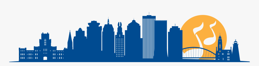 Rochester Ny Skyline Png, Transparent Png