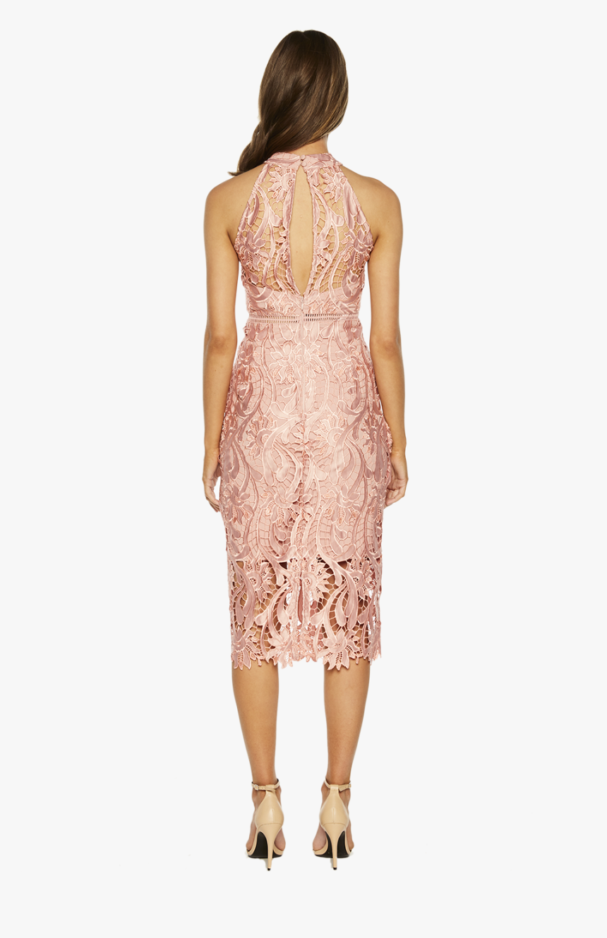 Isa Lace Dress In Colour Bridal Rose - Dress, HD Png Download