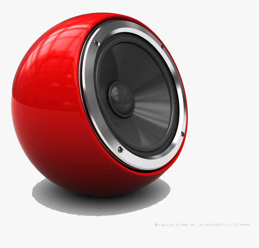 3d Speaker Art Png, Transparent Png
