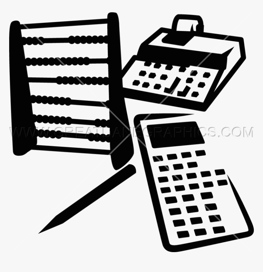 Vector Freeuse Accountant Clipart Black And White - Black And White Accounting Transparent Clipart, HD Png Download