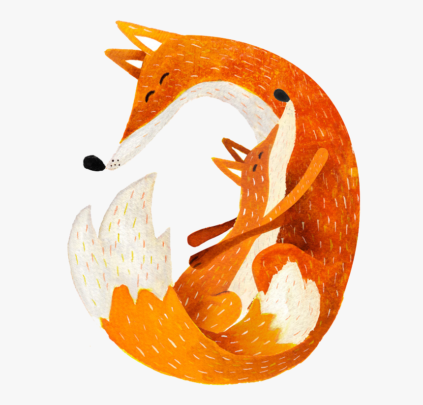 Bunnybear Illustrator Behance Work Of Art Illustration - Fox Illustration, HD Png Download