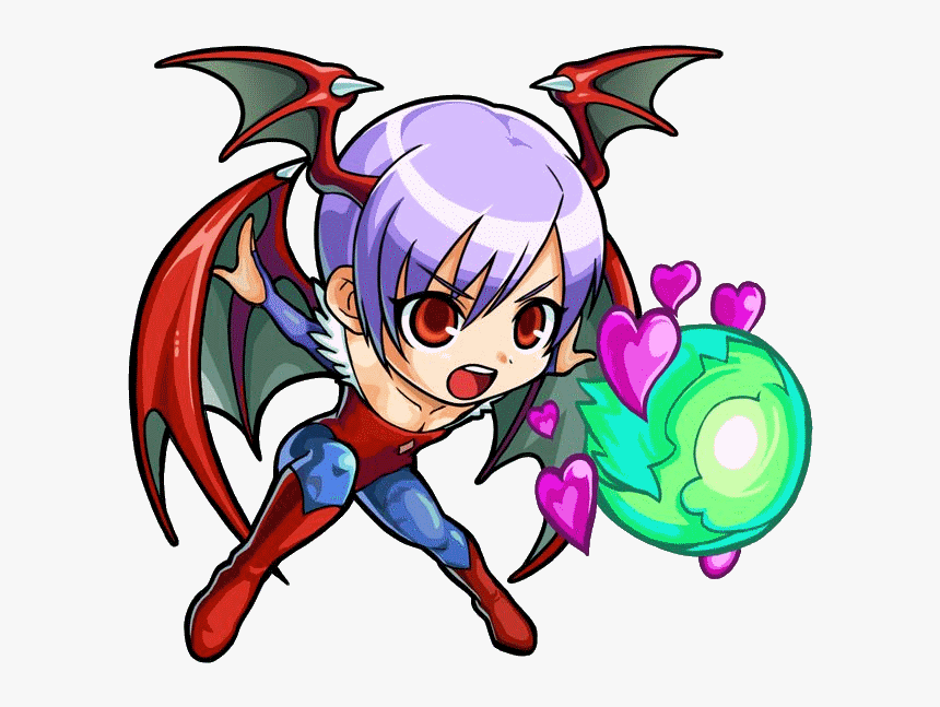 Image - Street Fighter Cartoon Morrigan, HD Png Download