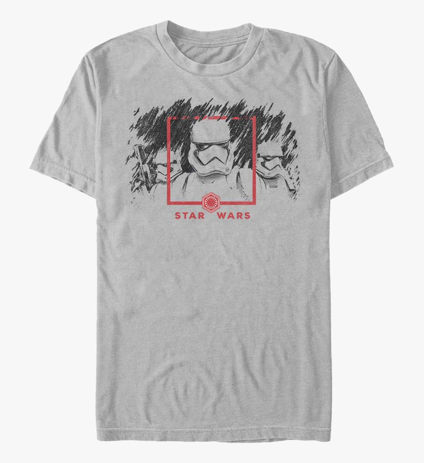 Stormtroopers Sketch Star Wars T-shirt - Mandalorian T Shirt This Is The Way, HD Png Download