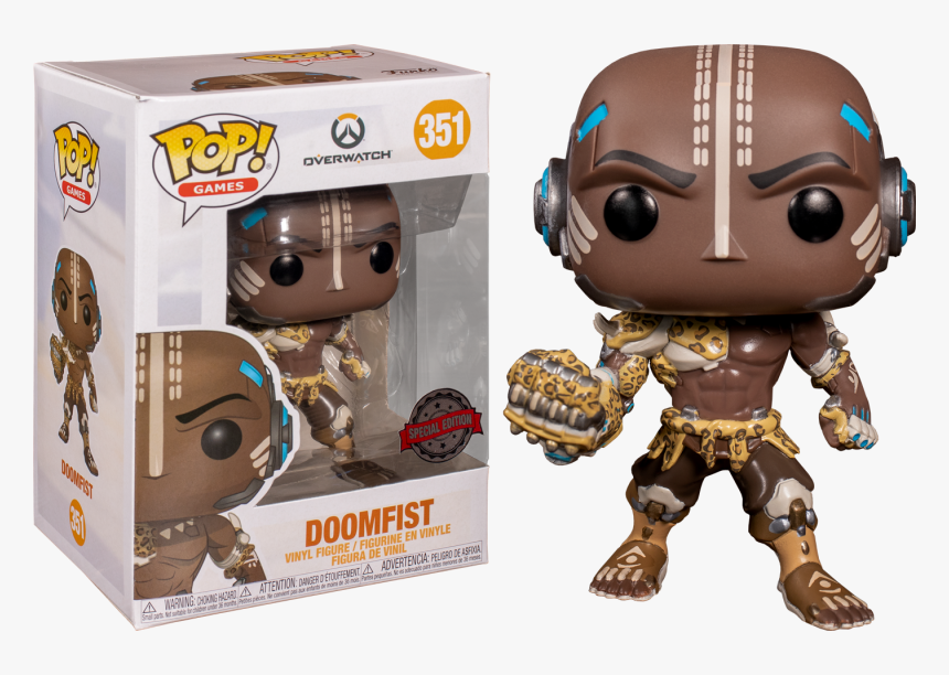Leopard Doomfist Pop Vinyl Figure - Pop Vinyl, HD Png Download