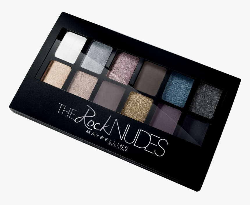 Maybelline New York The Rock Nudes Palette Rs 925 - Maybelline Rock Nudes Eyeshadow Palette Png, Transparent Png