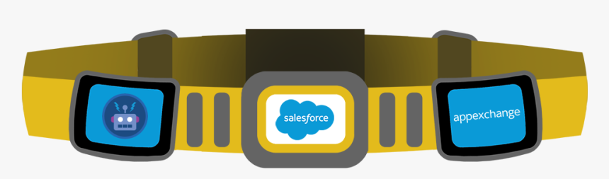 A Representation Of Appexchange As A Superhero S Utility - Graphic Design, HD Png Download