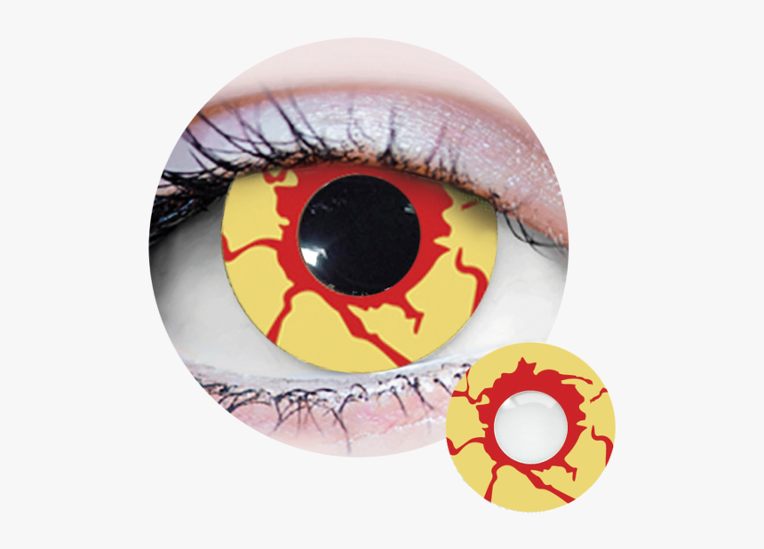 Pink Manson Contact Lenses, HD Png Download