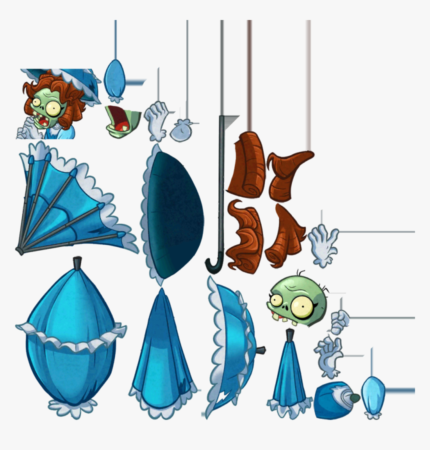 Pvz 2 Zombie Parasol, HD Png Download , Transparent Png Image PNGitem