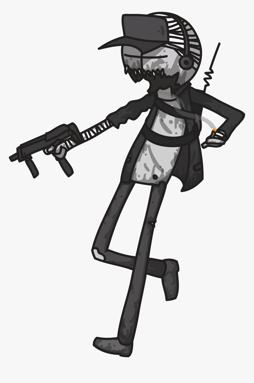Dumb Idiot - Assault Rifle, HD Png Download