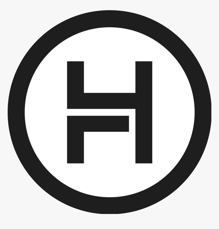 Black And White P Logo, HD Png Download