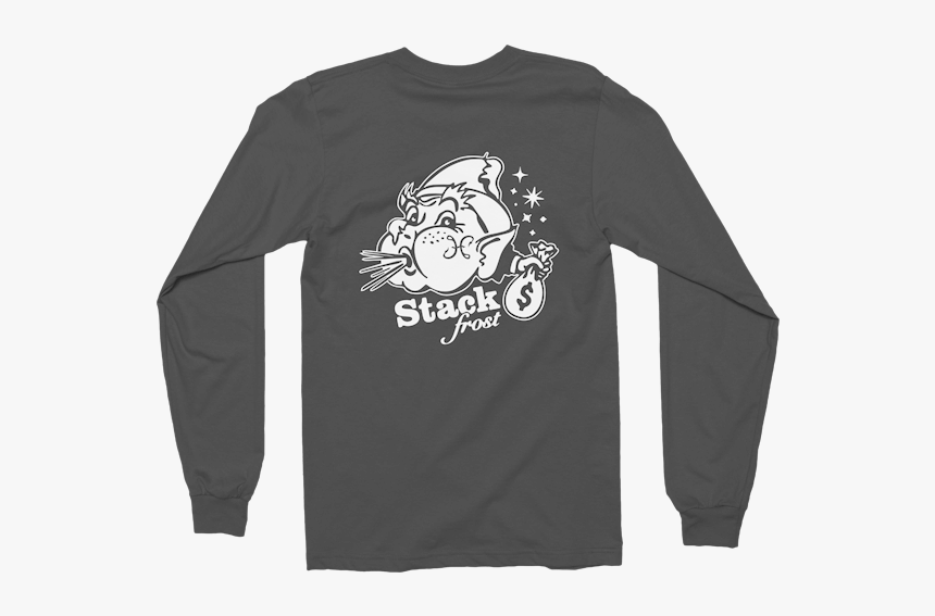 Hook And Porter Stack Frost Long Sleeve Tee White Back - Everest Base Camp T Shirt, HD Png Download