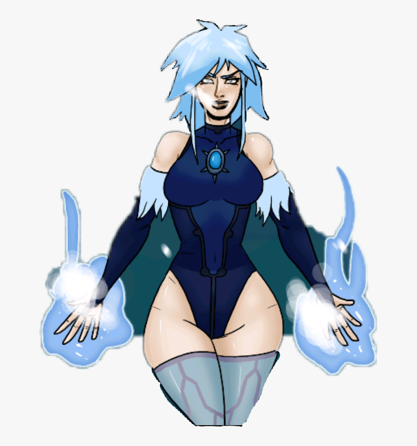 #killer Frost #comic Book Character - Cartoon, HD Png Download