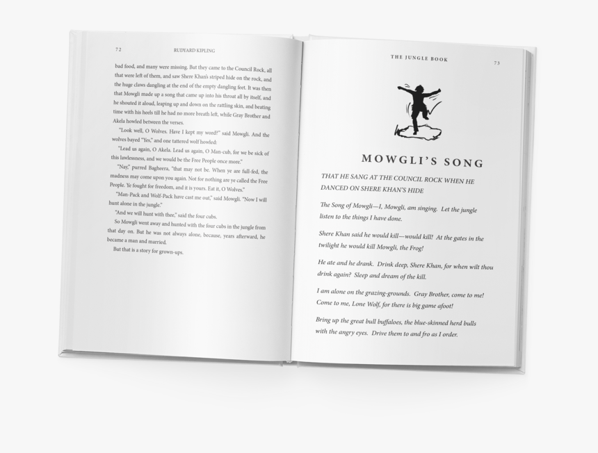 Junglebook Openmockup, HD Png Download