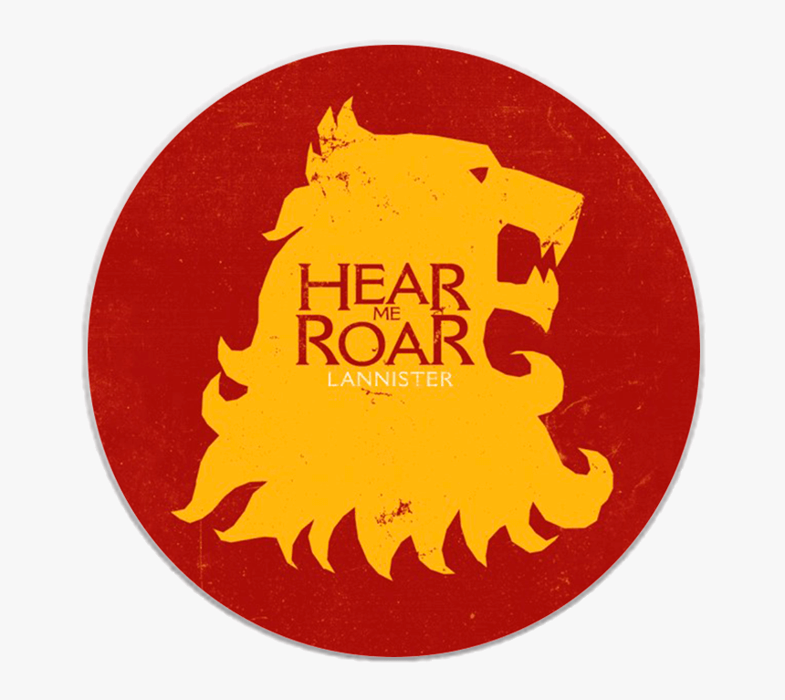 Topsocket Casa Lannister - Game Of Thrones House Of Hear Of Roar, HD Png Download