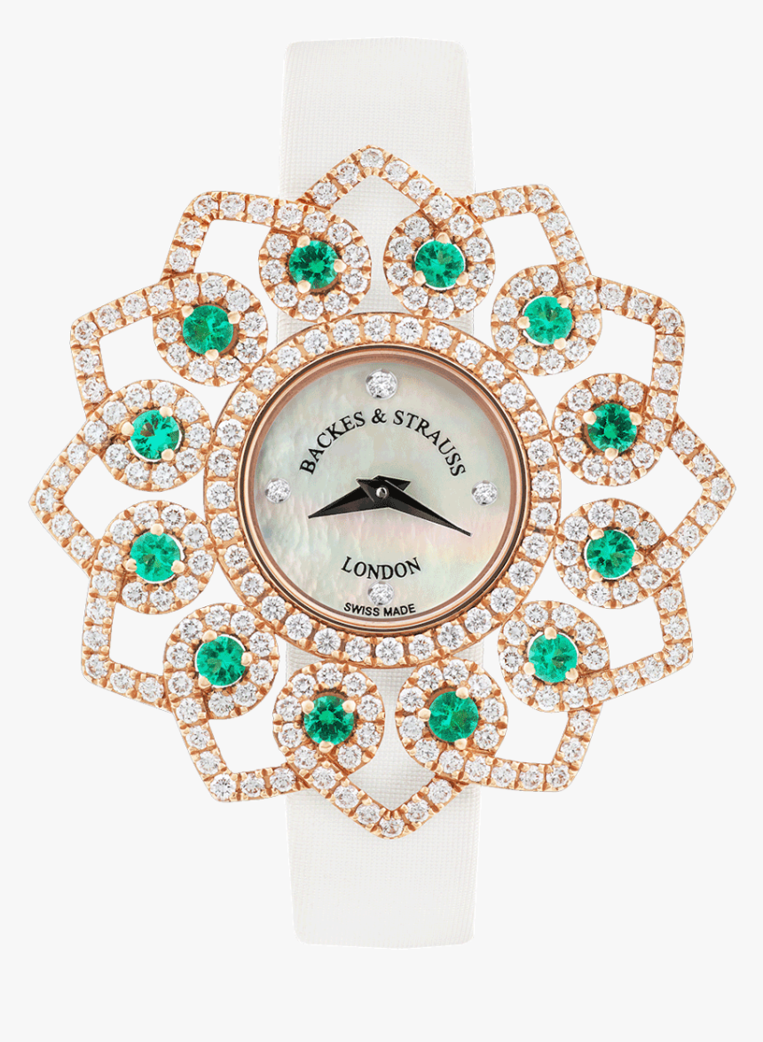 Copy Of Victoria Brilliant Emerald Green Luxury Diamond - Analog Watch, HD Png Download
