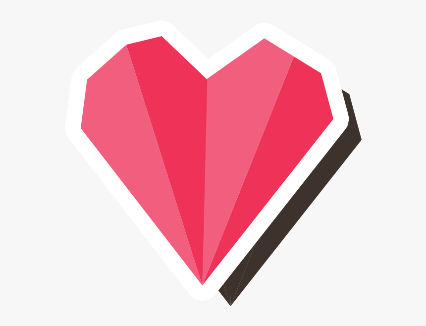 The Skout Blog Heart - Graphic Design, HD Png Download