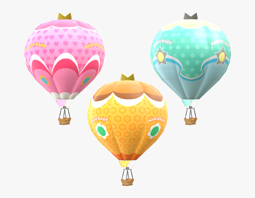 Download Zip Archive - Mario Kart Hot Air Balloon, HD Png Download