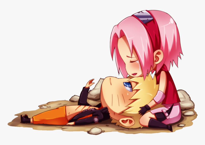 Narusaku Chibi, HD Png Download