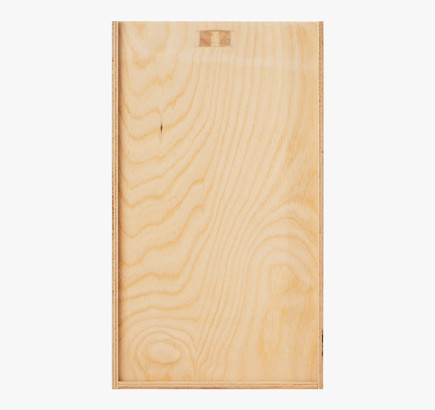 Wooden Box 2 Bottle - Plywood, HD Png Download